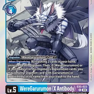 WereGarurumon (X Antibody) imagen principal