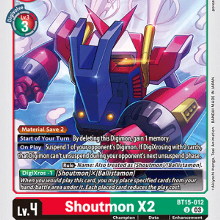 Shoutmon X2 - Master