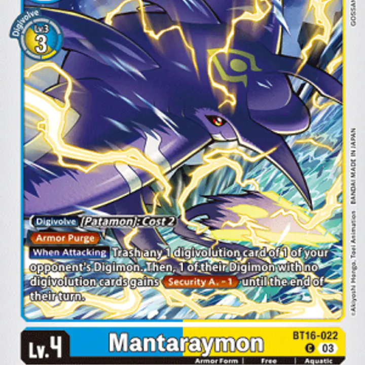 Mantaraymon - Master