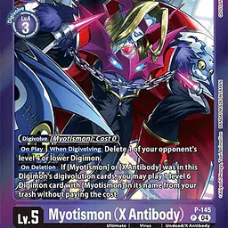 Myotismon (X Antibody) - Master