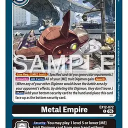 Metal Empire - Master