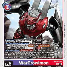 WarGrowlmon - Master