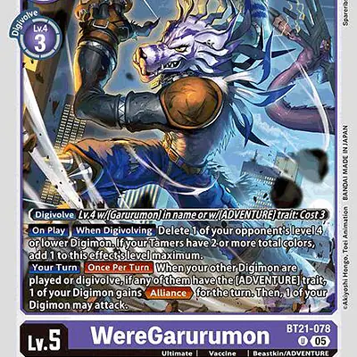 WereGarurumon imagen principal
