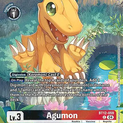 Agumon (Legend Pack 2024) imagen principal
