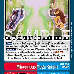 Miraculous Mega Knight (Reprint) - Master