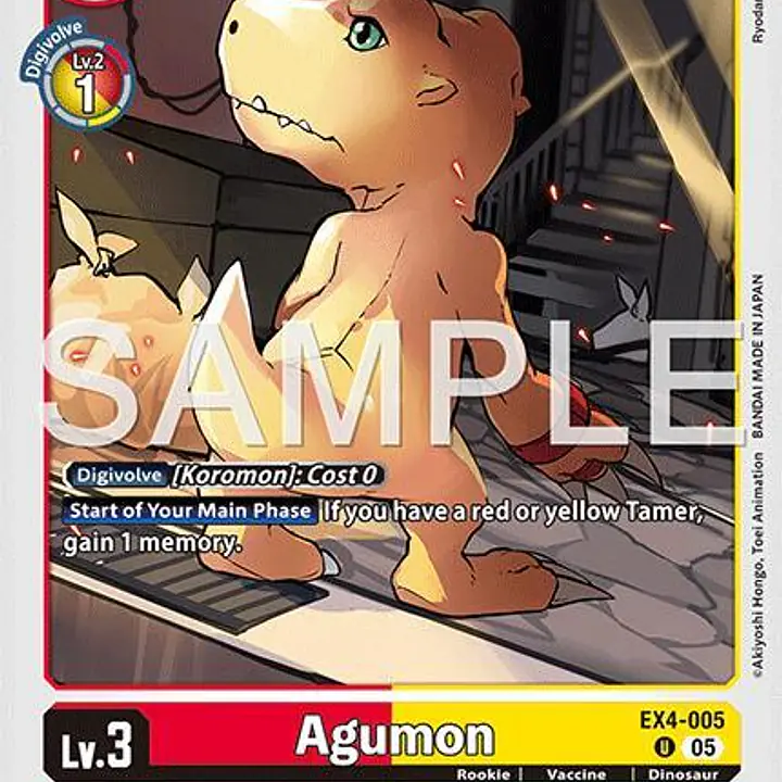Agumon (Reprint) - Master