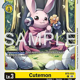 Cutemon (Reprint) - Master