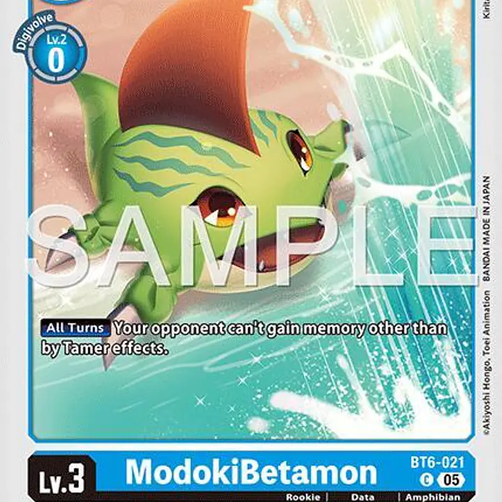 ModokiBetamon (Reprint) - Master