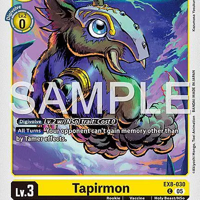 Tapirmon (Reprint) imagen principal