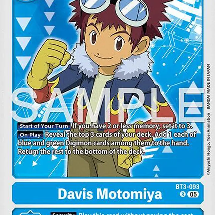Davis Motomiya (Reprint) - Master