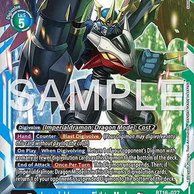 Imperialdramon: Fighter Mode Ace (Reprint) imagen principal
