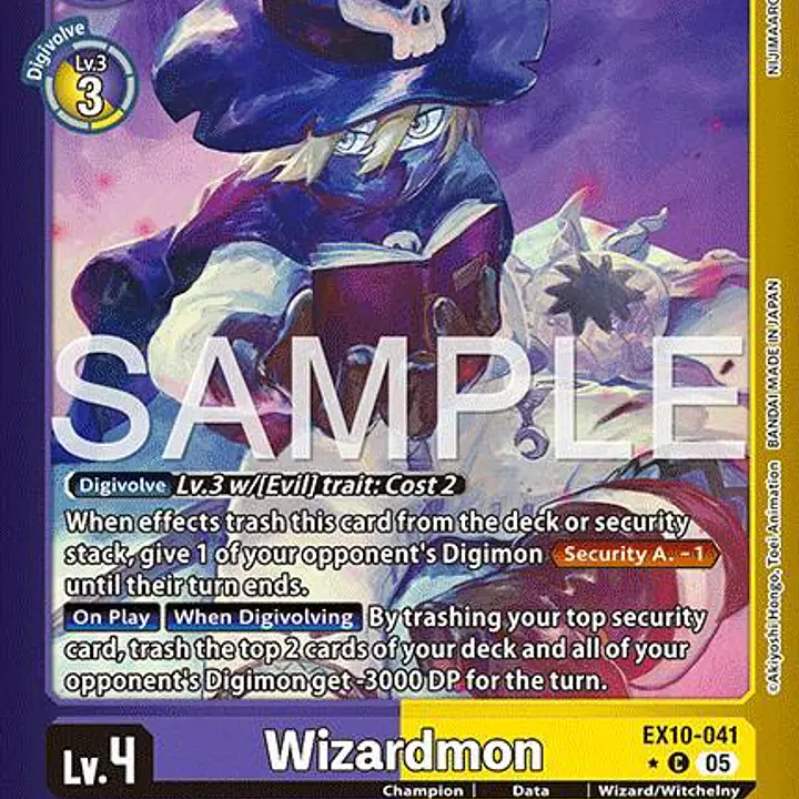 Wizardmon (Limited Foil) - Master