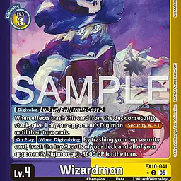 Wizardmon (Limited Foil) - Master