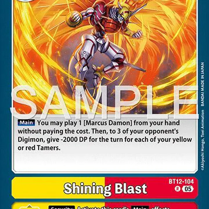 Shining Blast (Reprint) - Master