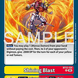 Shining Blast (Reprint) - Master
