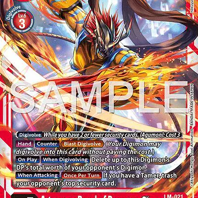 Agumon - Bond of Bravery Ace (Reprint) imagen principal