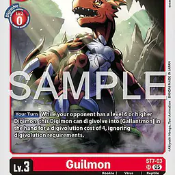 Guilmon (Reprint) - Master