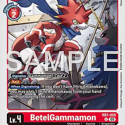 BetelGammamon (Reprint) - Master