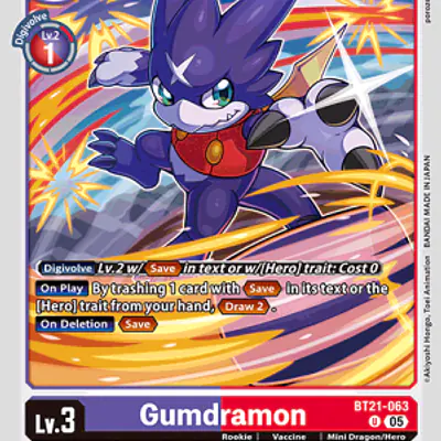 Gumdramon imagen principal