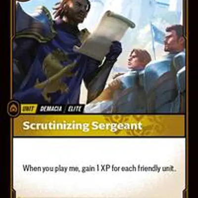 Scrutinizing Sergeant imagen principal