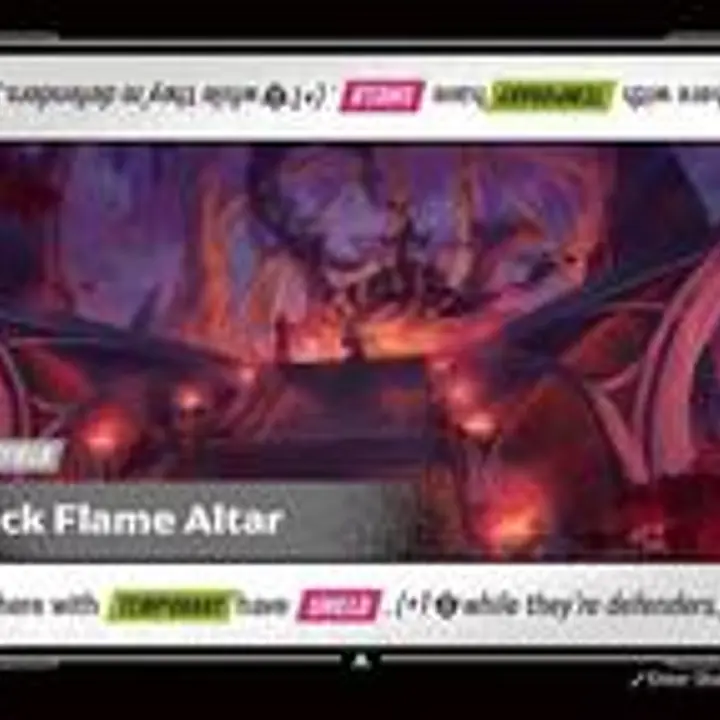 Black Flame Altar - Master
