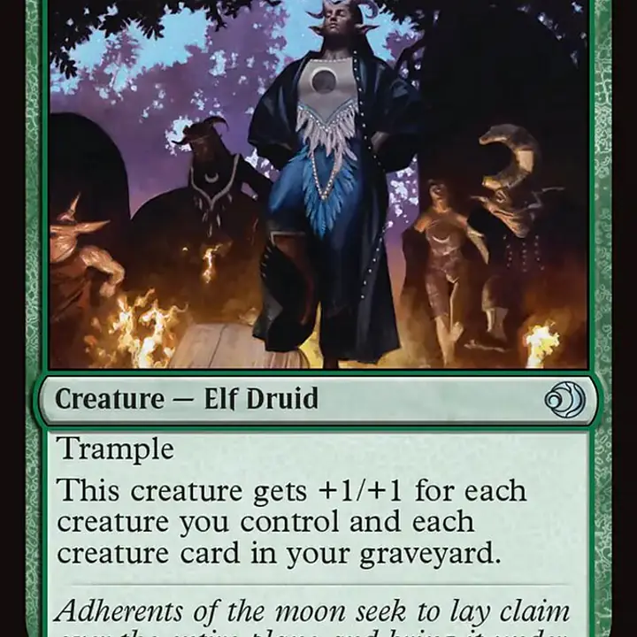 Moon-Vigil Adherents (Foil) - Master
