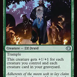 Moon-Vigil Adherents (Foil) - Master