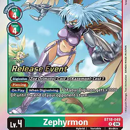 Zephyrmon (Release Event) - Master