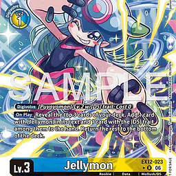Jellymon (Box Topper) - Master