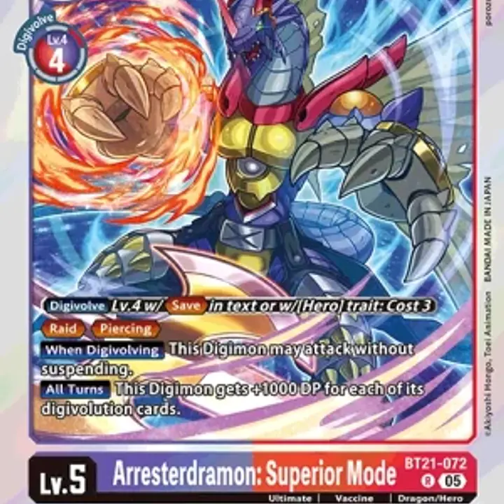 Arresterdramon: Superior Mode - Master