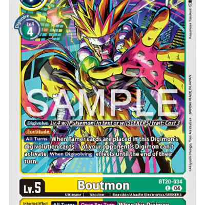 Boutmon imagen principal