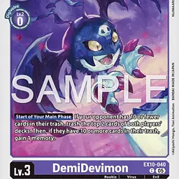 DemiDevimon - Master