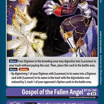 Gospel of the Fallen Angel imagen principal