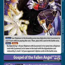 Gospel of the Fallen Angel - Master