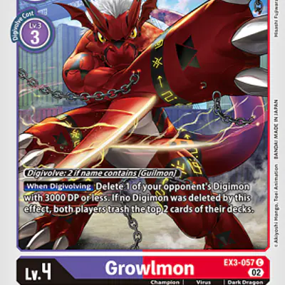Growlmon imagen principal