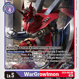 WarGrowlmon - Master