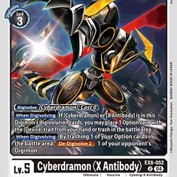 Cyberdramon (X Antibody) - Master