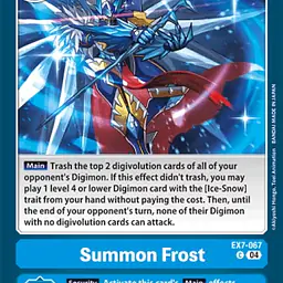 Summon Frost - Master