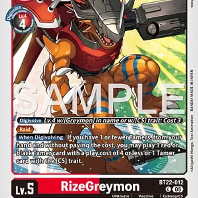 RizeGreymon imagen principal