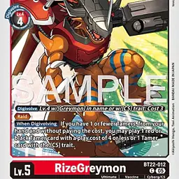 RizeGreymon - Master