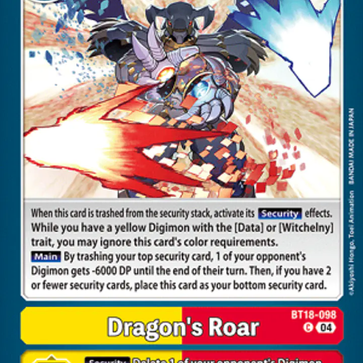 Dragon's Roar - Master