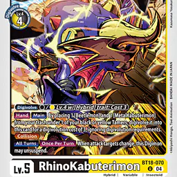RhinoKabuterimon - Master