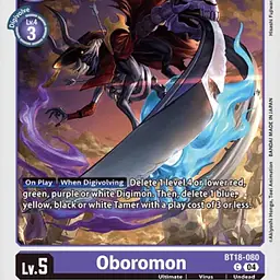Oboromon - Master