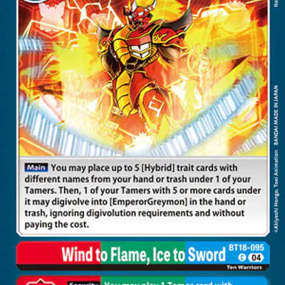 Wind to Flame, Ice to Sword imagen principal