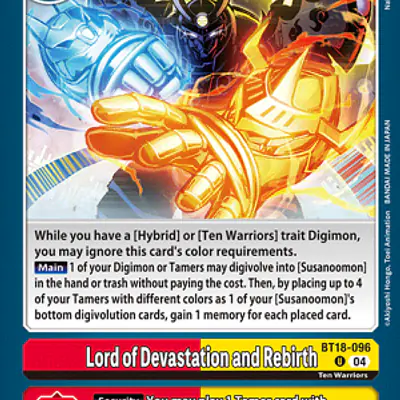 Lord of Devastation and Rebirth imagen principal