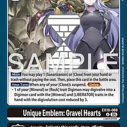 Unique Emblem: Gravel Hearts - Master