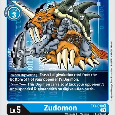 Zudomon imagen principal