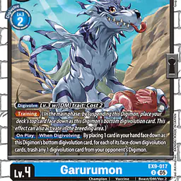 Garurumon - Master