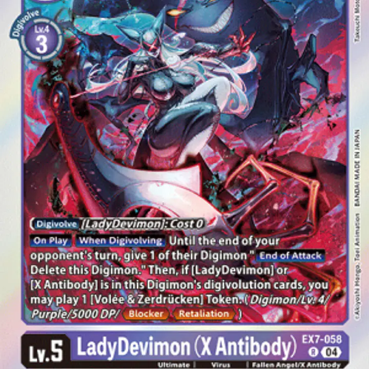 LadyDevimon (X Antibody) - Master