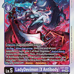LadyDevimon (X Antibody) - Master